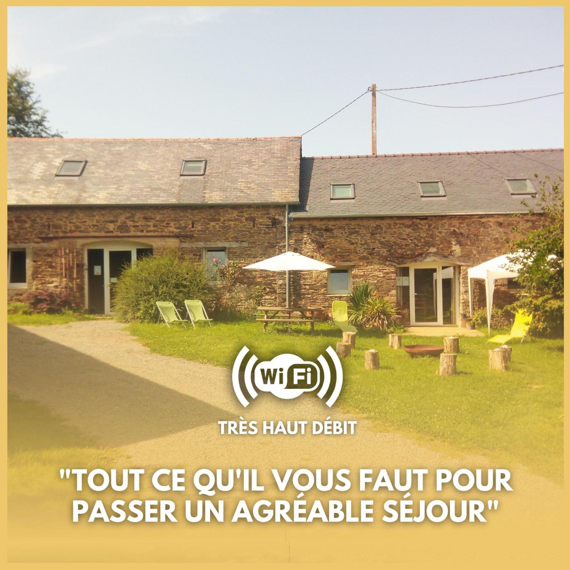 Lopérec Le Jardin Enchanteur, Chaleureuse Maison D'Hotes Eco-Responsable, Calme Et Accueillante المظهر الخارجي الصورة